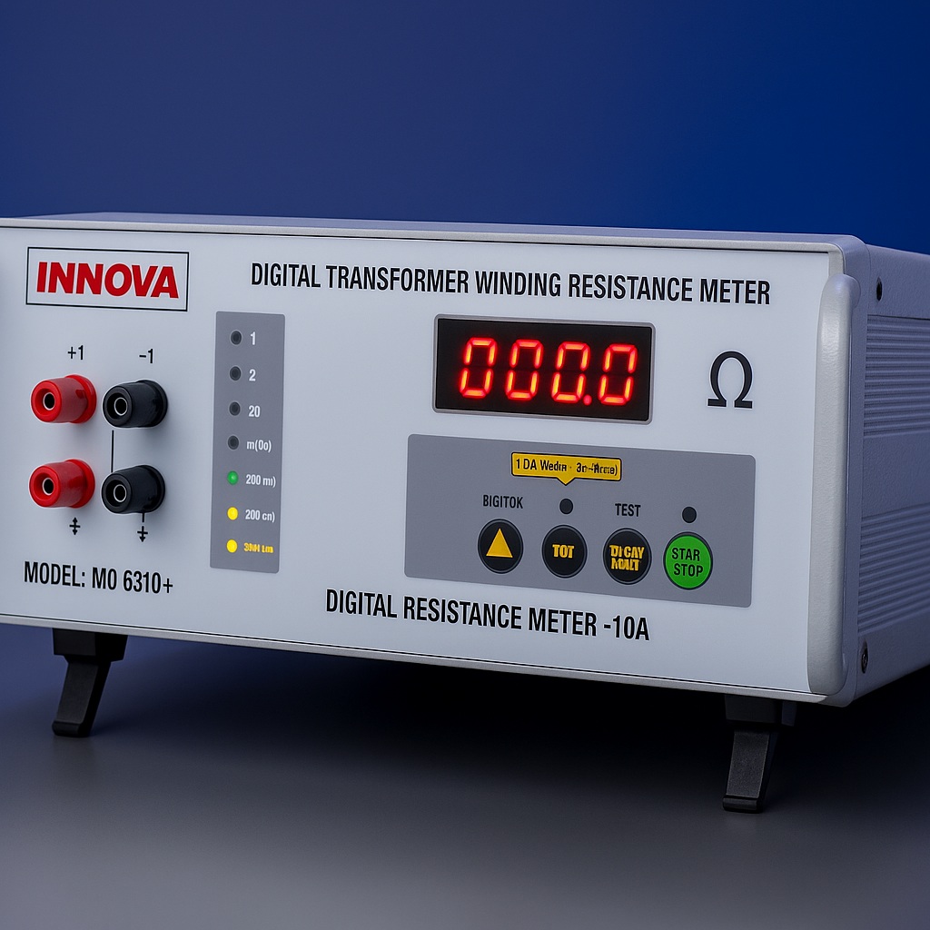 Innova MO-6310+ 10A Contact and Transformer Winding Resistance Meter 